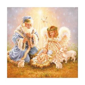 Diamond Painting Little Angels 06 (choose size and shape of diamonds)