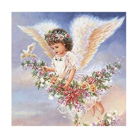 Diamond Painting Little Angels 07 (choose size and shape of diamonds)