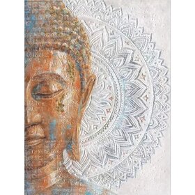 Diamond Painting Buddha Head (size and shape of stones of your choice)