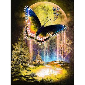 Diamond Painting Colorful Butterfly 02