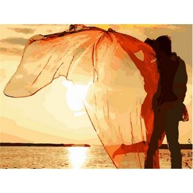 Diamond Painting Together in the Sun