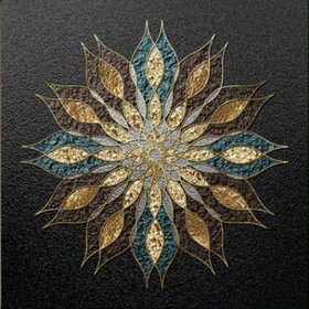 Diamond Painting Flower Abstract