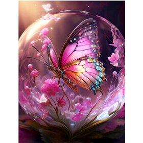 Diamond Painting Dazzling Butterflies 05