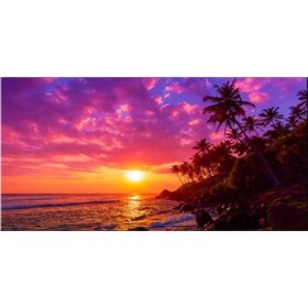 Diamond Painting Landscape - Sunset at the Beach