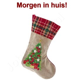 Diamond Painting Christmas Sock 02 (Christmas tree/30cm)