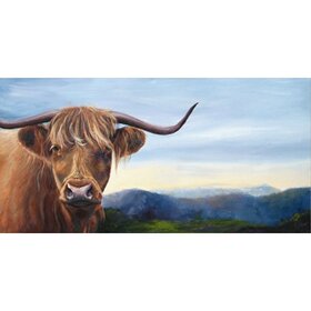 Diamond Painting Scottish Highland Cow
