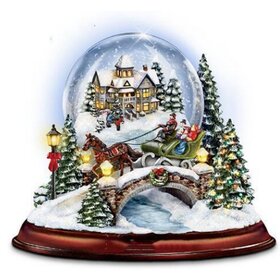 Diamond Painting Christmas - Snowglobe Horse and Carriage