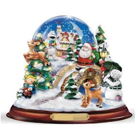 Diamond Painting Christmas - Snowglobe Cute Santa