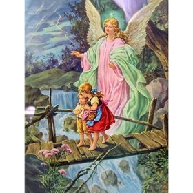 Diamond Painting Angel with Children 01
