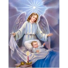 Diamond Painting Angel with Children 03