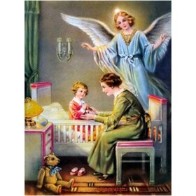 Diamond Painting Angel with Children 08
