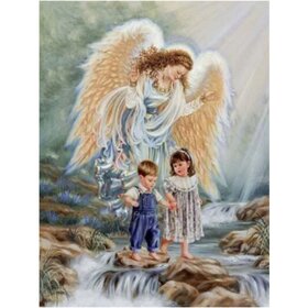 Diamond Painting Angel with Children 11