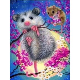 Diamond Painting Cute Mice 01