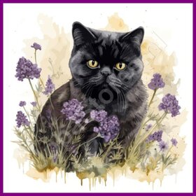Diamond Painting Cat Exotic 02