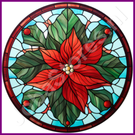 Diamond Painting Stained Glass Christmas Star 04