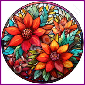 Diamond Painting Stained Glass Christmas Star 05