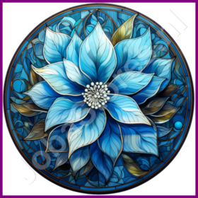 Diamond Painting Stained Glass Christmas Star 06