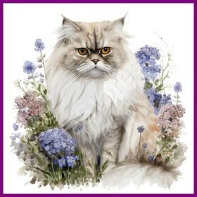 Diamond Painting Cat Persian 02