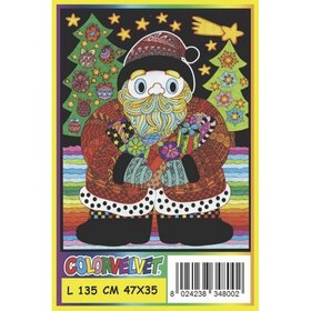 ColorVelvet Velvet coloring sheet large no. L135 without markers (47x35cm)