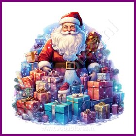 Diamond Painting Santa Claus with Presents 02