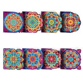 Diamond Painting Greeting Cards Set Mandala (8 cards)