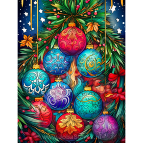 Diamond Painting Colorful Christmas 01