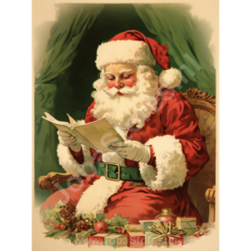 Diamond Painting Vintage Santa Claus 07