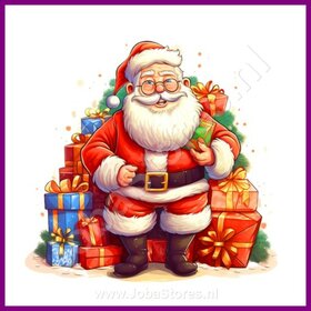 Diamond Painting Santa Claus with Presents 07