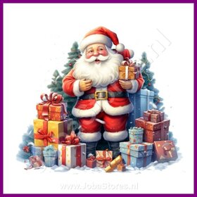 Diamond Painting Santa Claus with Presents 08