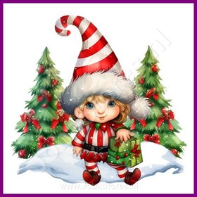 Diamond Painting Christmas Elves 08