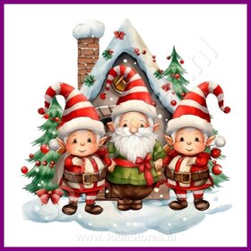 Diamond Painting Christmas Elves 10