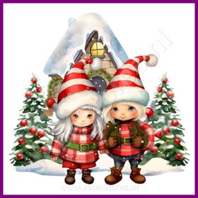 Diamond Painting Christmas Elves 11
