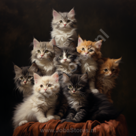 Diamond Painting Kittens 01