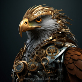 Diamond Painting Steampunk Eagle 02