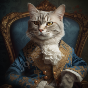 Diamond Painting Aristocratic Cat 01