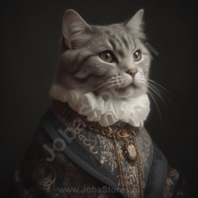 Diamond Painting Aristocratic Cat 03
