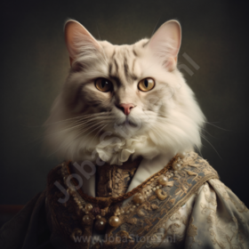 Diamond Painting Aristocratic Cat 04