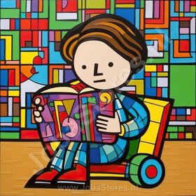 Diamond Painting Colorful People 04