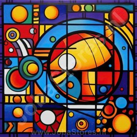 Painting Colorful Abstract 14