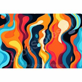 Painting Colorful Abstract 33