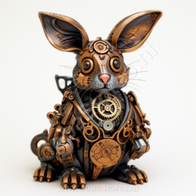 Diamond Painting Steampunk Rabbit 01