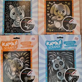 Advantage package Scratch drawings (4 pieces)