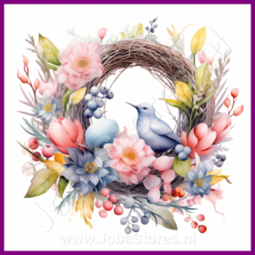 Diamond Painting Easter Wreath 01