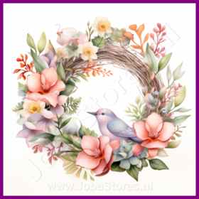 Diamond Painting Easter Wreath 02