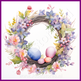 Diamond Painting Easter Wreath 04