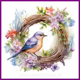 Diamond Painting Easter Wreath 05