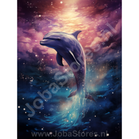 Diamond Painting Dolphin 01