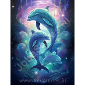 Diamond Painting Dolphins 06