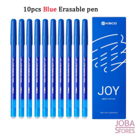 Erasable pen set Kaco Joy Blue (10 pieces)