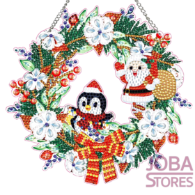 Diamond Painting Christmas Wreath 018